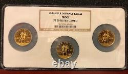 $10 USA Gold Olympic Ngc Ms-69 Proof Ultra Cameo 3 Coin Set-a Gold Bullion Buy