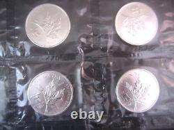 10 x 2008 Canada S$5 Vancouver 2010 Olympic 1 oz. 9999 Silver Coin original RCM