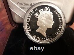 1896 1996 Olympic Centennial coins silver proof