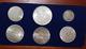 1952- 1972 Silver First Olympics Coins Of The Modern Era Set In Wood Box