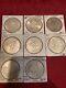 1968 Mexico City Olympic Coin 25 Pesos Silver 0.720 Lot Of 8 Coins