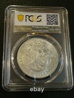 1968-Mo Mexico Silver Olympics 25P PCGS MS64 LOW RING CURVE TONGUE TYPE III COIN