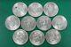 1968 Silver 25 Pesos Mexico Lot Of 10 Olympic High Grade Silver Coins Q2an