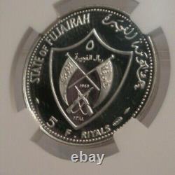 1969 Fujairah S5r 1972 Munich Olympics Pf 69 Ultra Cameo Ngc Silver Proof Coin