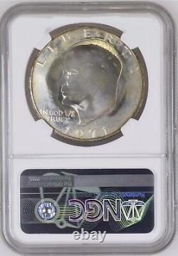 1971 S Eisenhower Dollar NGC PF67 Cameo Silver Proof Coin XIII Olympic Games Ski