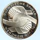 1972 J Germany Munich Summer Olympics Games Schleife Prf Silver 10 M Coin I96777