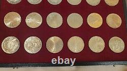 1972 MUNICH OLYMPIC COIN SET 24 (6 SERIES x 4 COINS) UNCIRCULATED SILVER COINS