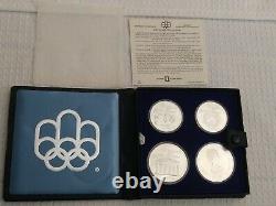 1972 Montreal Special Commemorative Olympic Silver Coins Set