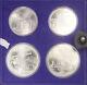 1973 Montreal Olympics 1976 Bu 4 Silver Coin Set