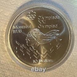 1975 Canadian Montreal Summer Olympics $10 Commemorative