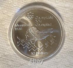 1975 Canadian Montreal Summer Olympics $10 Commemorative