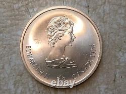 1976 $10 Canadian Canada Olympic Silver Coin 1.5 OZ 925 Stadium