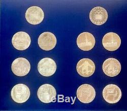 1976 Austria- Innsbruck Olympics Mint & Proof Silver 14 Coin Set