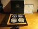 1976 Canada Olympic Silver Proof Coin Set Withbox 4.32 Oz Sterling Free Shipping