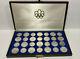 1976 Canada 28 Coin 30 Oz Sterling Silver Olympic Set Xxi Olympiad Montreal