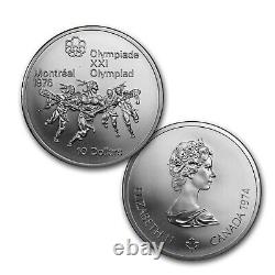 1976 Canada 28-Coin Silver Olympics Set BU