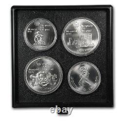 1976 Canada 28-Coin Silver Olympics Set BU