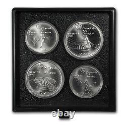 1976 Canada 28-Coin Silver Olympics Set BU