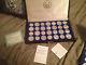 1976 Canada $5 & $10 Olympic Bu Sterling Silver 28 Coin Set Collection