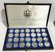 1976 Canada Montreal Olympic Complete 28 Silver $5 And $10 Coin Set