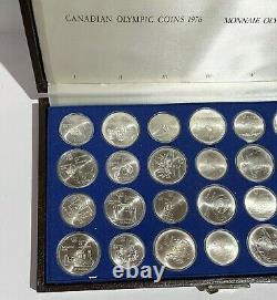 1976 Canada Montreal Olympic Complete 28 Silver $5 and $10 Coin Set