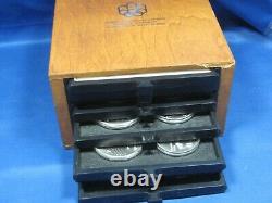 1976 Canada Olympic, Box Of 14 Pc. $5 & 14 Pc. $10 Silver Coins-Limited Edit
