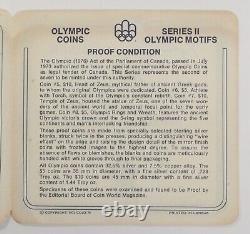 1976 Canada Olympic Games Complete 28 Silver Proof Coin Set 30.24 Troy Oz