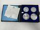 1976 Canada Olympic Silver 4 Coin Set 4.32 Oz