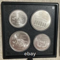 1976 Canada Olympic Silver Coin Set XXI Olympiad 28 $5 and $10 Coins