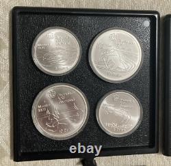 1976 Canada Olympic Silver Coin Set XXI Olympiad 28 $5 and $10 Coins