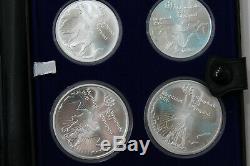 1976 Canada Olympic Silver Coin Set of 28 Coins / 7 Books with COA Series 1-7