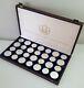 1976 Canada Olympic Sterling Silver Coins Set $5 $10 28 Coins In Box