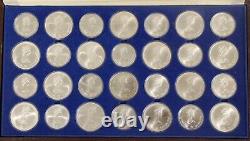 1976 Canadian Montreal Olympic Games (Set of 28) Silver Coins $5 & $10 Coins