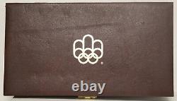 1976 Canadian Montreal Olympic Games (Set of 28) Silver Coins $5 & $10 Coins