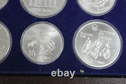1976 Canadian Montreal Olympics 28 Coin Silver Proof Set