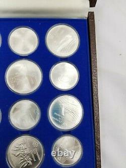 1976 Canadian Olympic Coins Silver Proof Set