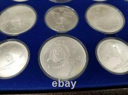 1976 Canadian Olympic Coins Silver Proof Set