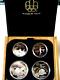 1976 Canadian Olympic Proof Silver Coins- Set Of 4 -pure Silver Melt 4.32 T. Oz