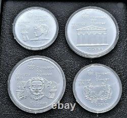 1976 Montreal Olympic 92.5% SILVER 28 Coin Set, BU, Over 30 Ounces of Silver