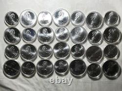 1976 Montreal Olympic Canada Silver Coin Full Set 28 in Original Case