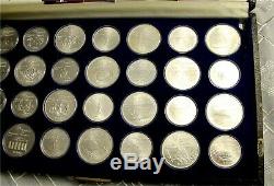 1976 Montreal Olympic Games Sterling Silver Coin set BU Box