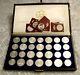 1976 Montreal Olympic Games Sterling Silver Coin Set Bu Box 30.24 Troy Oz Pure