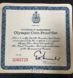 1976 Montreal Olympic SILVER PROOF Coin Set