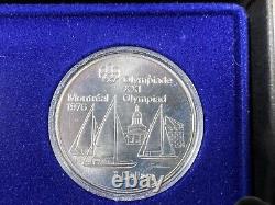 1976 Montreal Olympic Series I Silver Coins Set