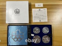 1976 Montreal Olympic Series II Silver Coins Set