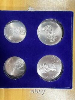1976 Montreal Olympic Series III Silver Coins Set