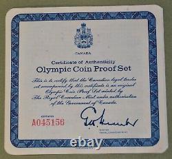 1976 Montreal Olympics Canadian Coin Proof Set, Series 1, Geography