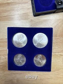1976 Montreal Olympics Set of 4 Official Uncirculated Coins (4.32oz)