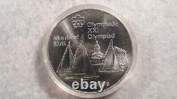 1976 Montreal Olympics Silver 28 Coin Set Includes Display & Shipping Box