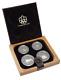 1976 Montreal Olympics Sterling Silver Proof Four Coin Set Series Iv Coa